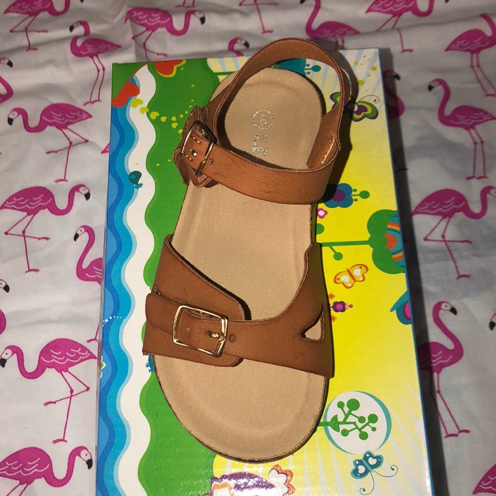 Link baby/toddler tan sandals